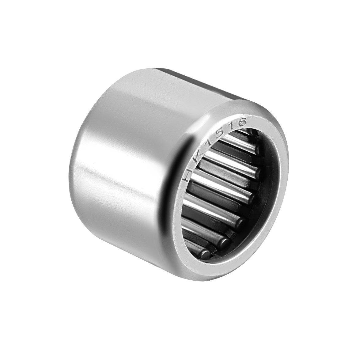 HK1516 Drawn Cup Needle Roller Bearings,Open End,15mm Bore Dia,21mmOD,16mm Width