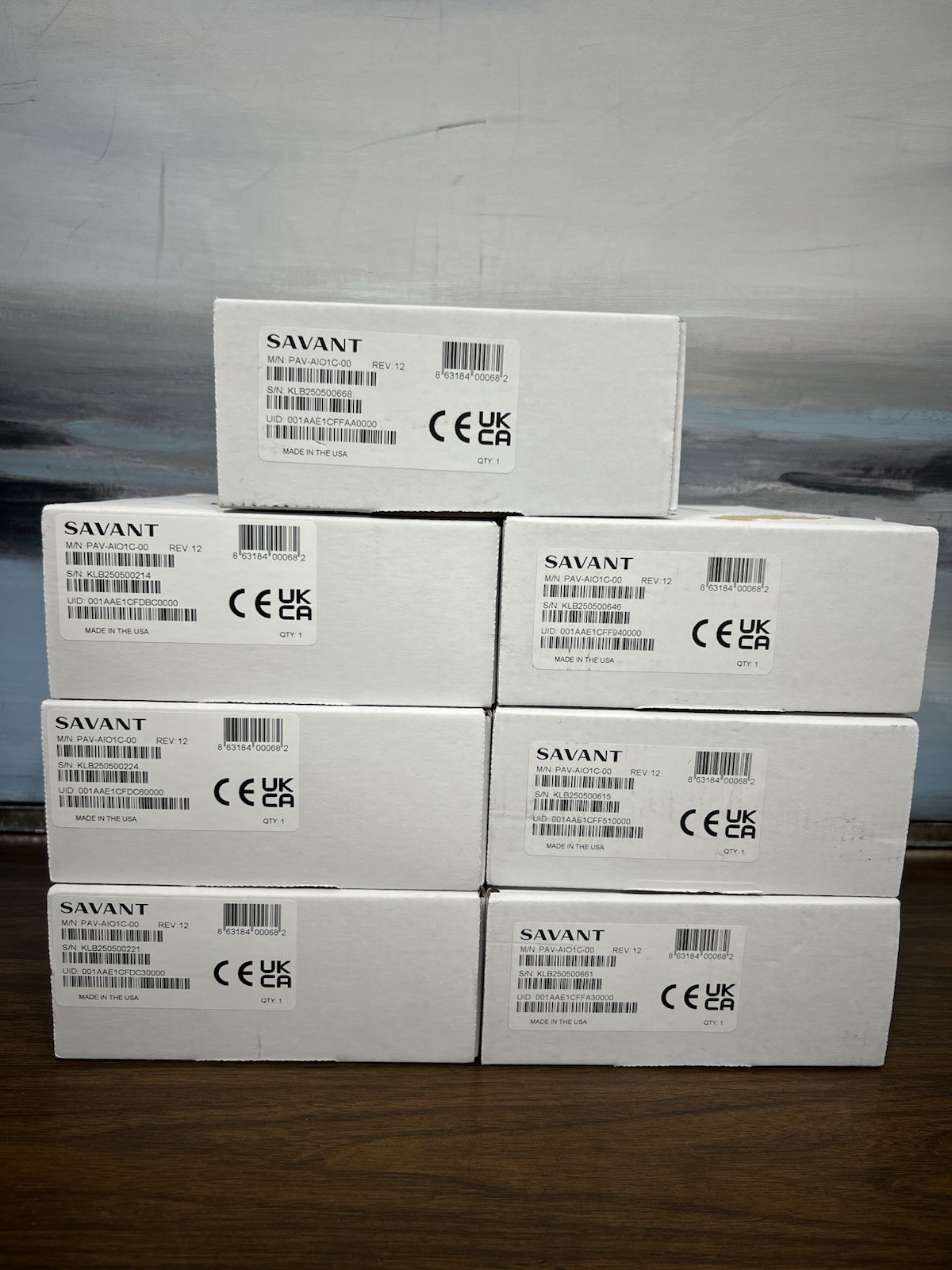 Savant PAV-AIO1C-00 REV 12 IP Audio Single In and Out New Sealed ( PRICE FOR 1 )