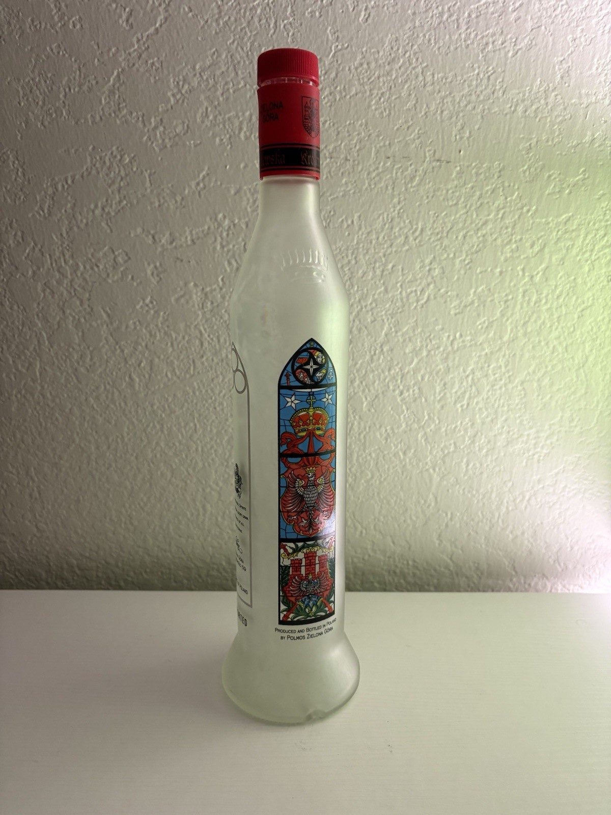 Vintage 1994 Krolewska Vodka Bottle Produce Of Poland - EMPTY