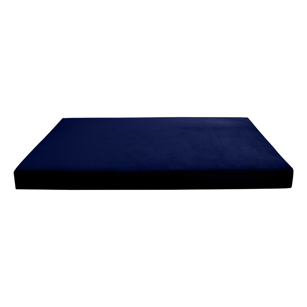 Knife Edge 8" FULL 75x54x8 Velvet Indoor Daybed Mattress |COVER ONLY|-AD373