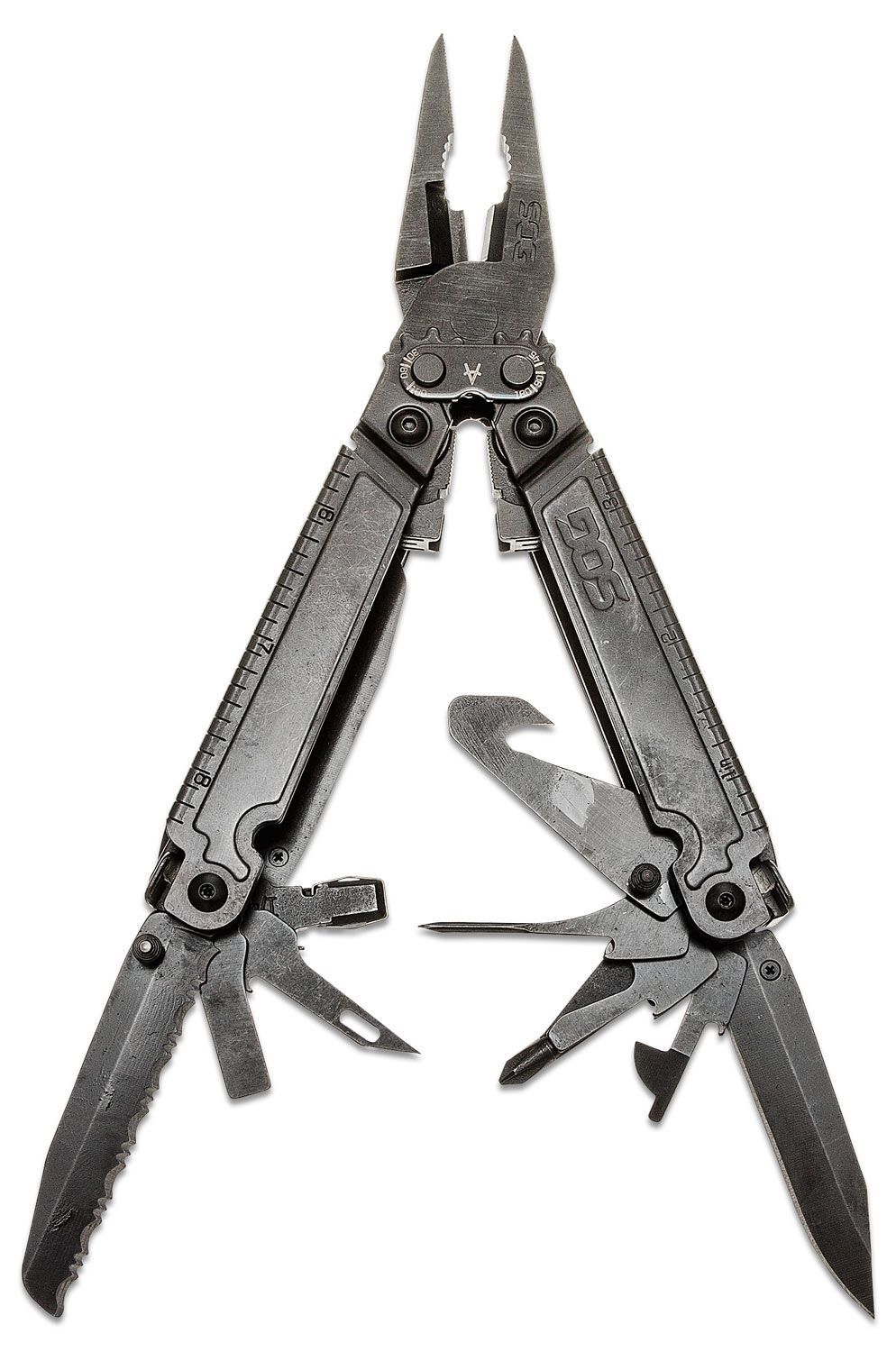 SOG PA3002-CP PowerAccess Assist Multi-Tool (Black), Nylon Sheath