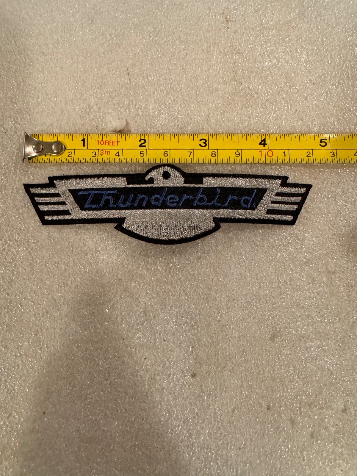 thunderbird.  vintage patch. nos. mint