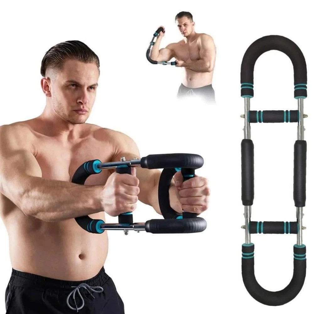 U-Shape Twister Arm Exerciser Chest Upper Body Muscle Strength Trainer For Men