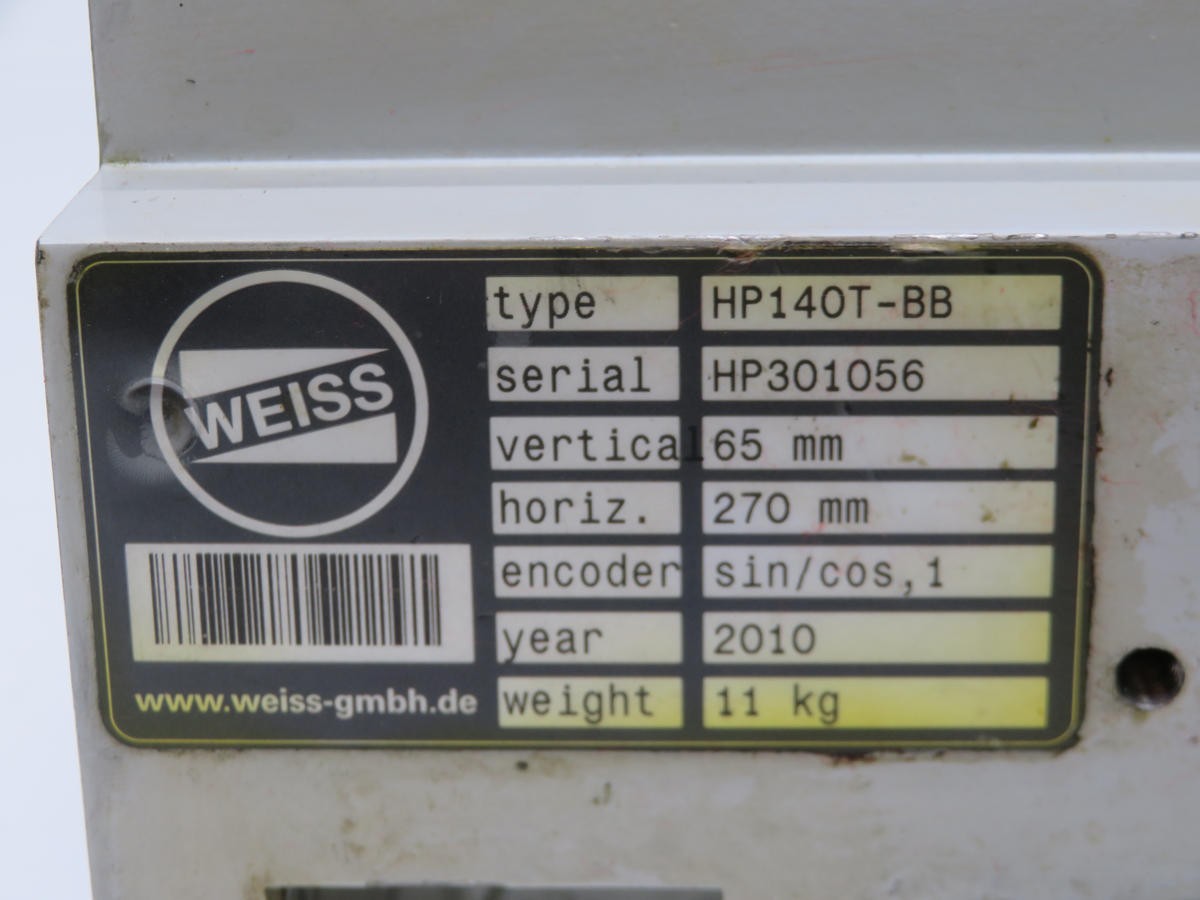WEISS HP140T-BB T209351