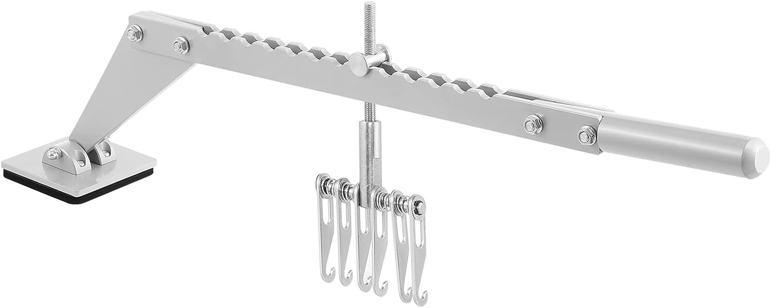 Dent Pull Lever Bar 6 Claw Hook Dent Puller Single Leg Lifter Portable Dent Pull