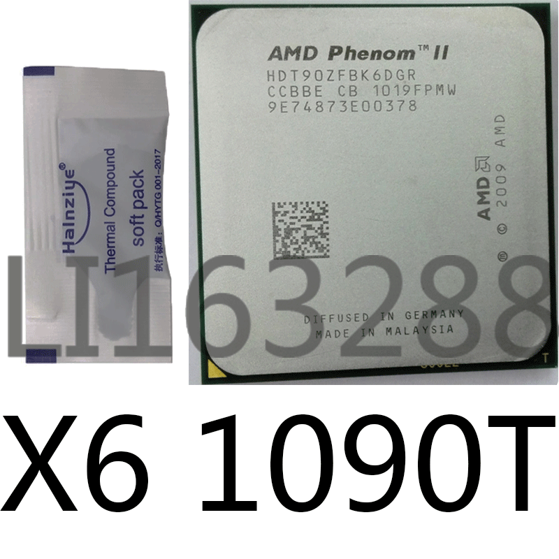 AMD Phenom II X6-1090T BE 3.2GHz Socket AM3 Six Core CPU Processor