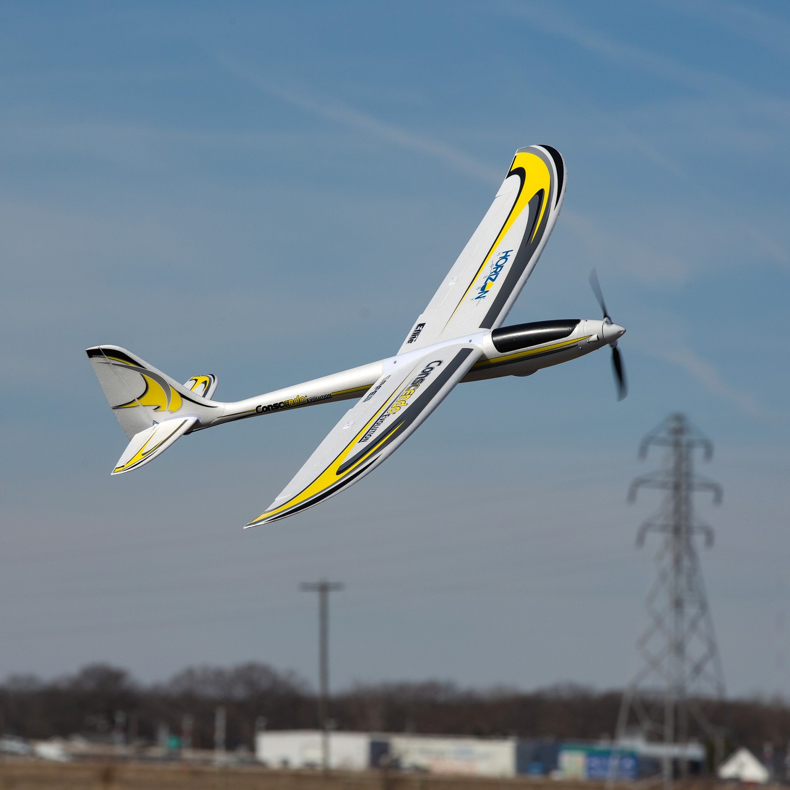E-flite RC Airplane Conscendo Evolution 1.5m BNF Basic with Safe Select