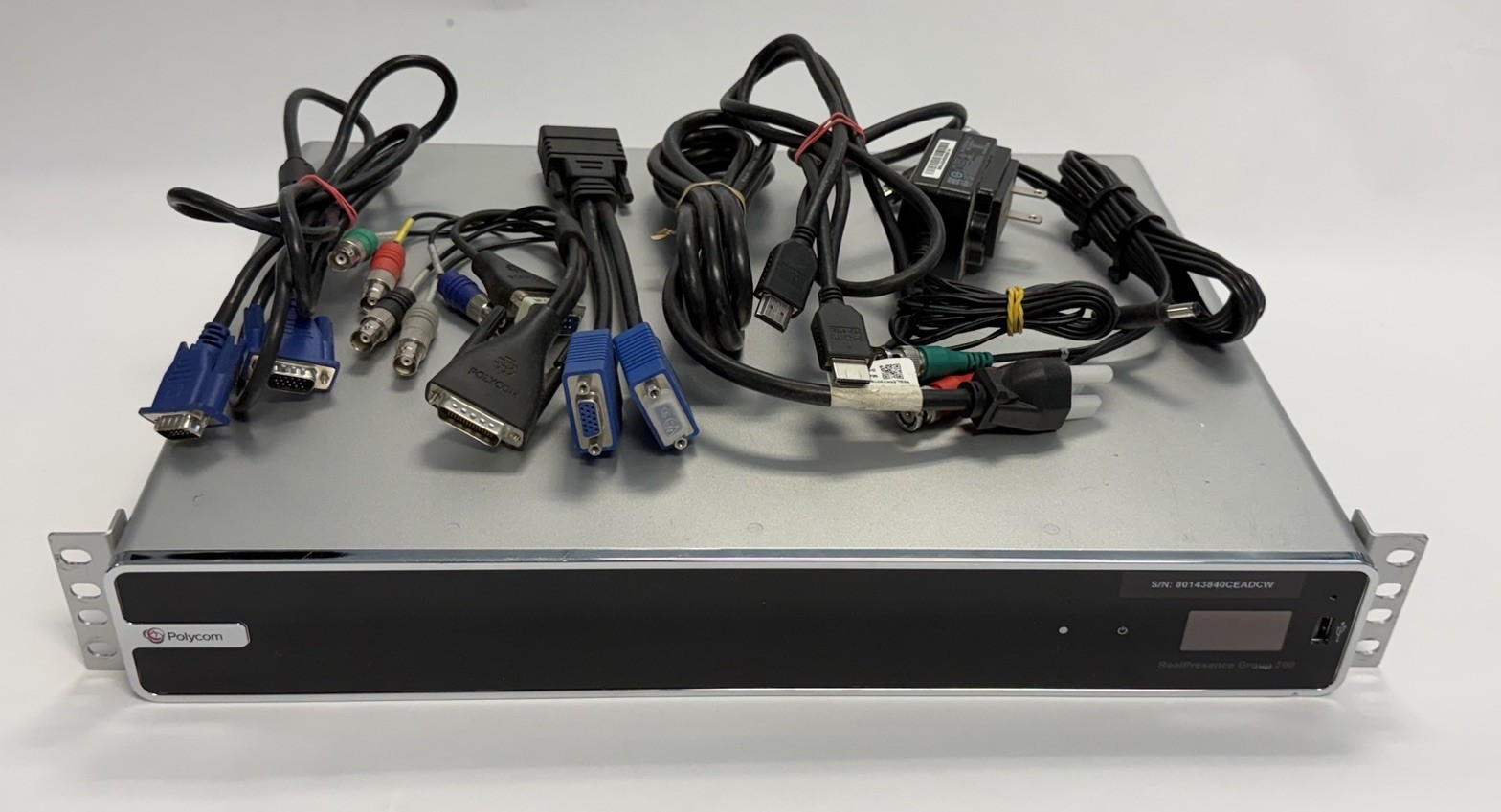 Polycom RealPresence Group 700 Video Conferencing Equipment P002 W/ Remote