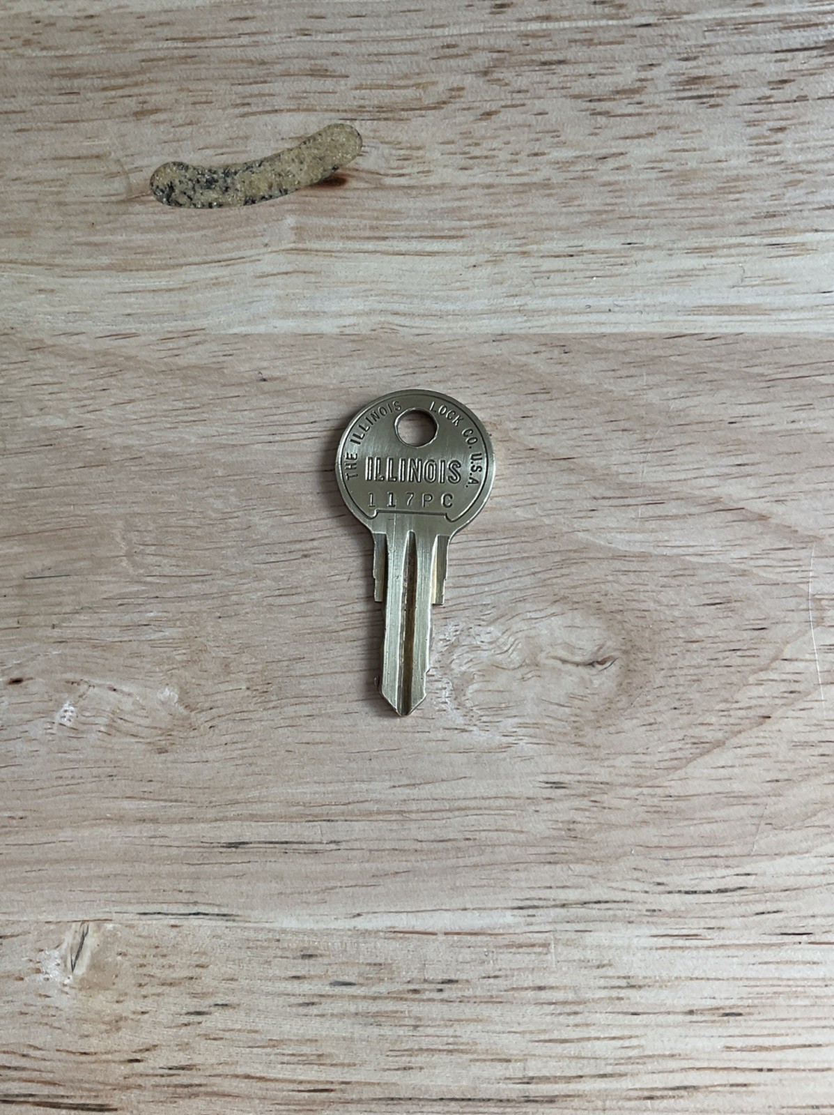 Illinois Lock Key # 117 PC