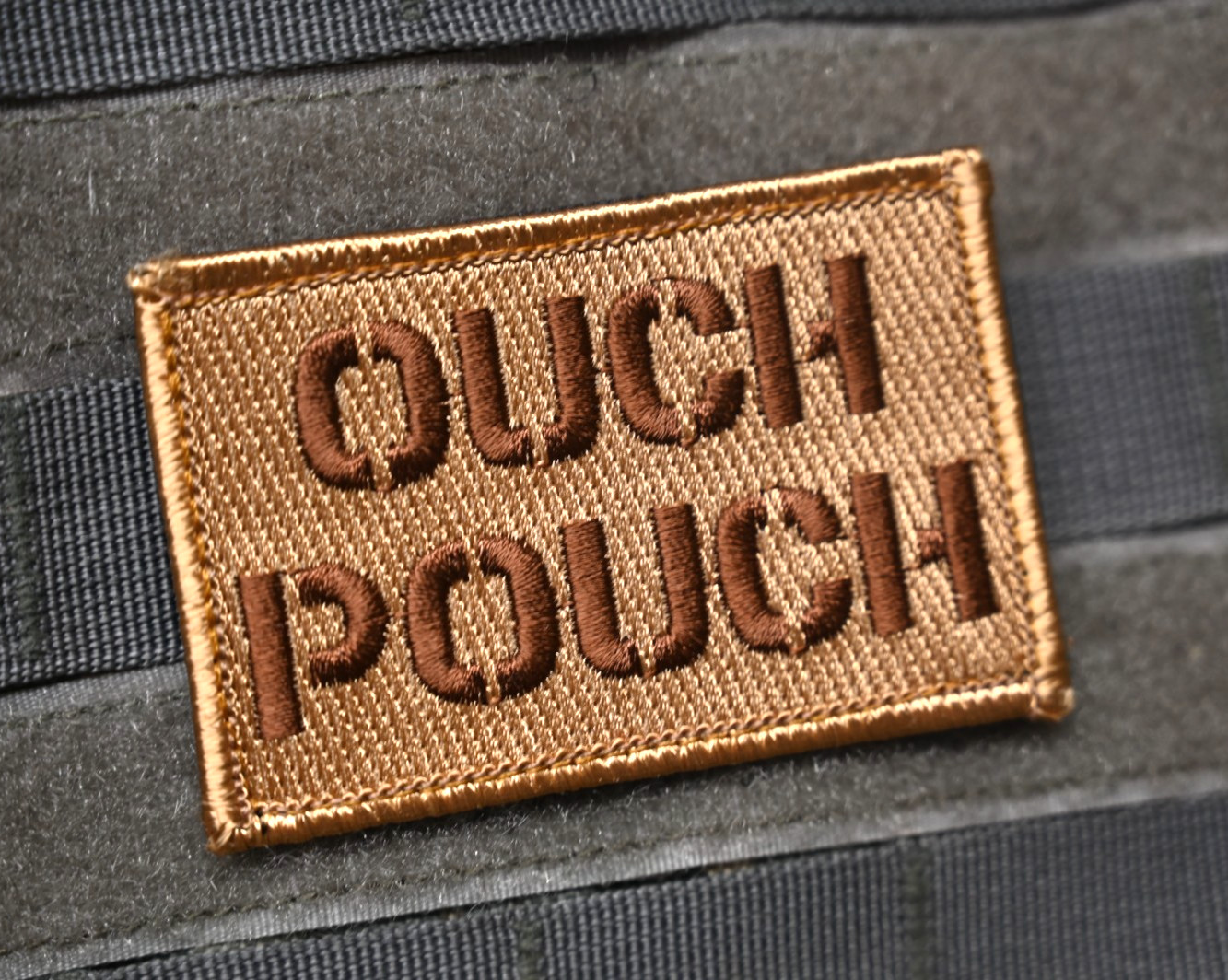 CRO COMBAT RESCUE MEDIC TACTICAL COMBAT CASUALTY CARE 3" vêlkrö TAB: OUCH POUCH