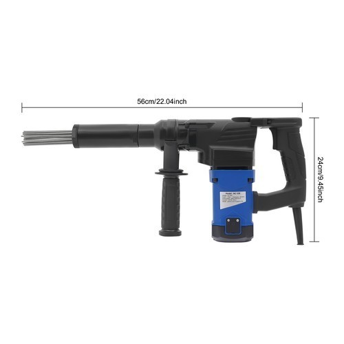 Rust Removal Scaler Needle Pistol Electric Grip Needle Scaler 3200-3400 B.P.M