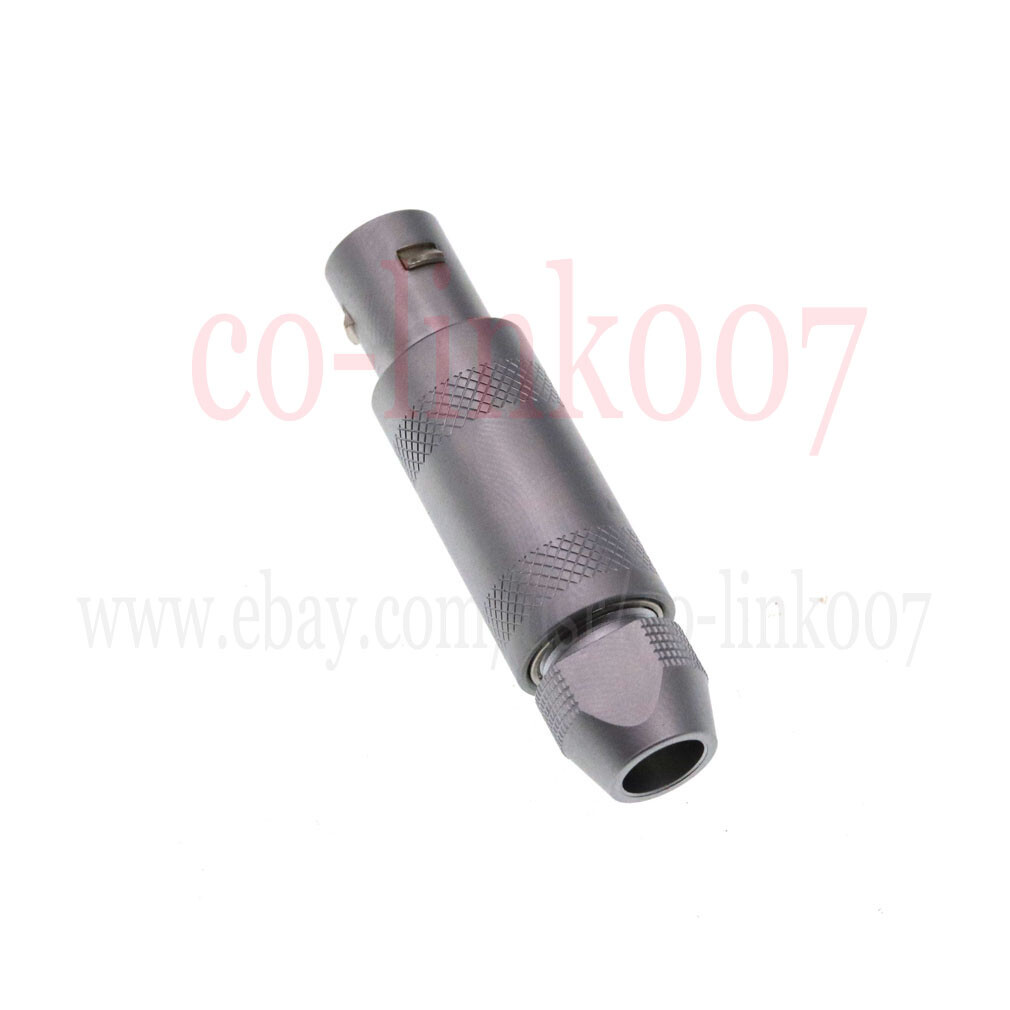1S 3Pin Aviation Circular Push-pull Self-locking Half-moon Plug for Steadicam