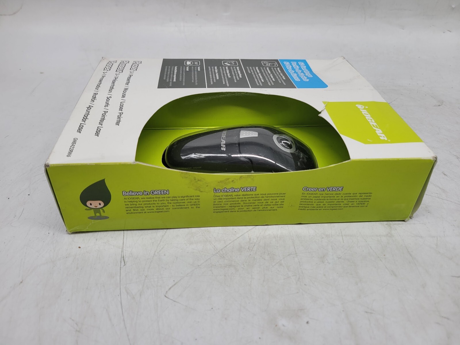 IOGEAR Phaser 3-1 Presenter/Mouse/Laser Pointer
