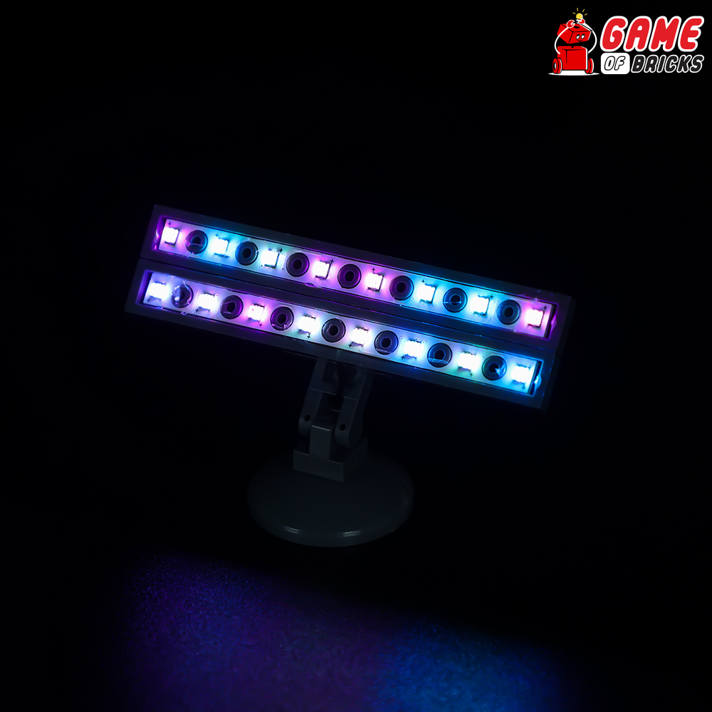 Square Spotlights for LEGO® sets (Pack of 2 - USB Connector)