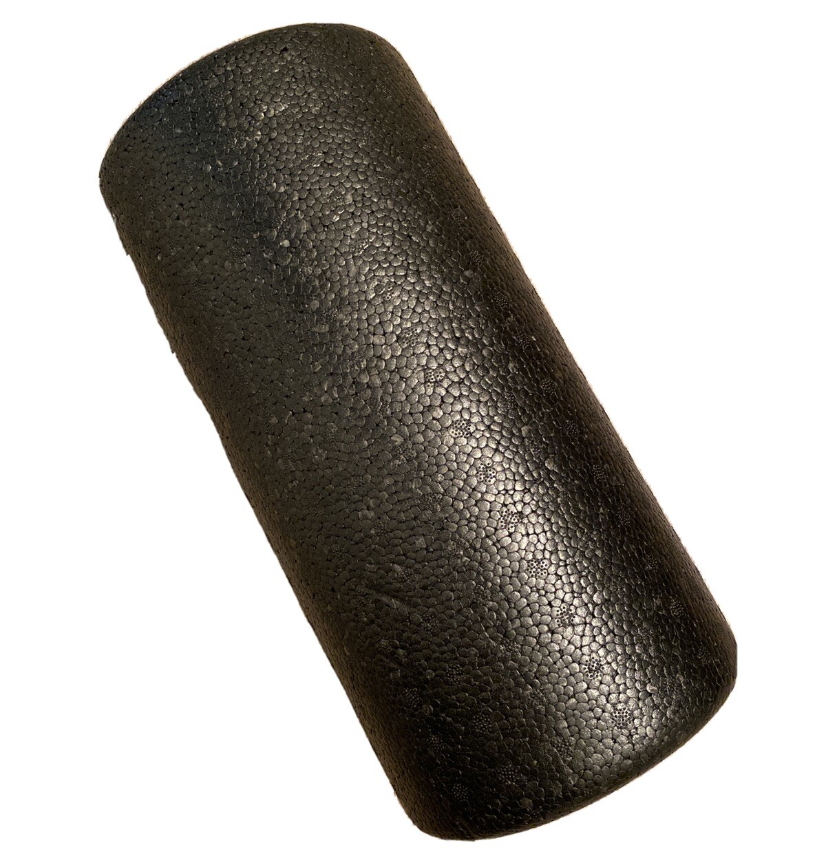 LuxFit High Density 6 x 12” Foam Roller Extra Firm Black Grey Speckled NEW