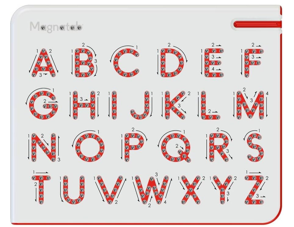 Magnatab — A to Z Uppercase Activity for Fun and Learning Sensory Activity EUC