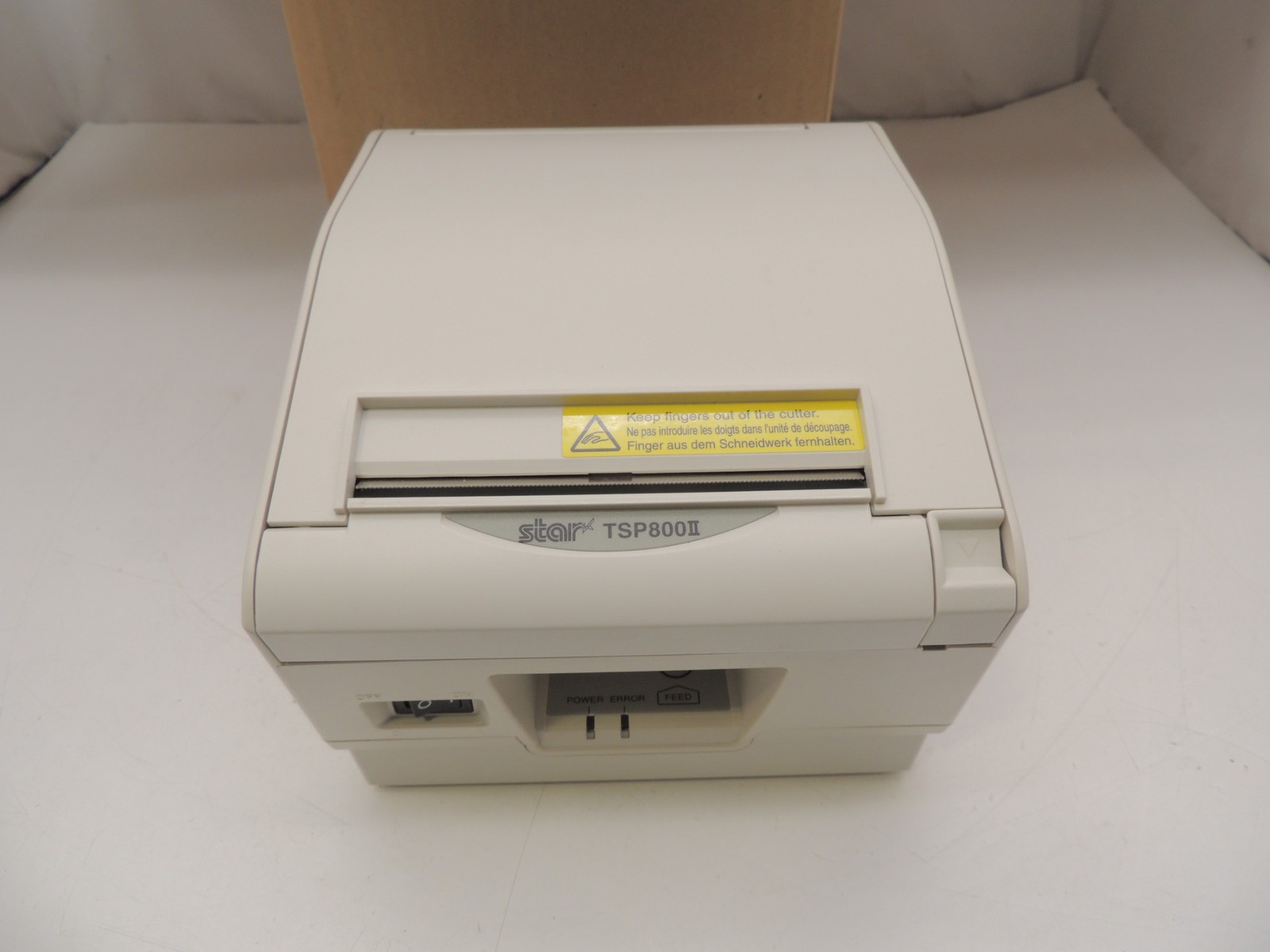 Barely Used Star Micronics TSP800II TSP847II USB Receipt Printer White