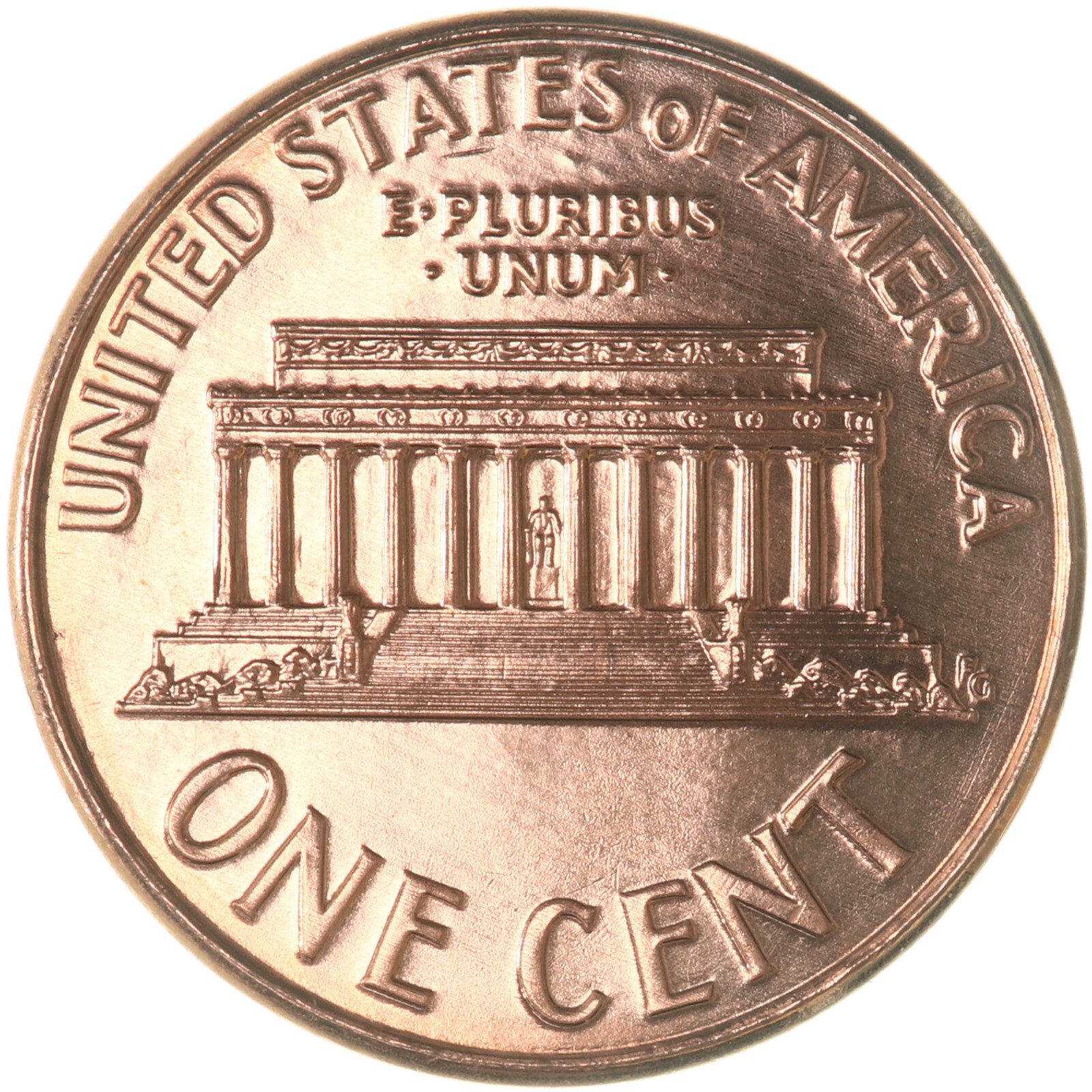 2001 D Lincoln Memorial Cent Choice BU Penny US Coin