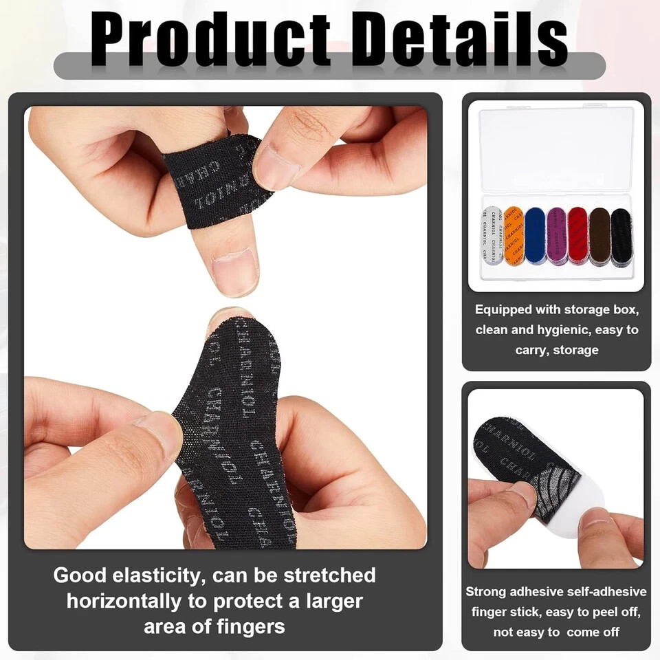 140 Pieces Bowling Tape Finger Thumb for Ball Hole Thumb...