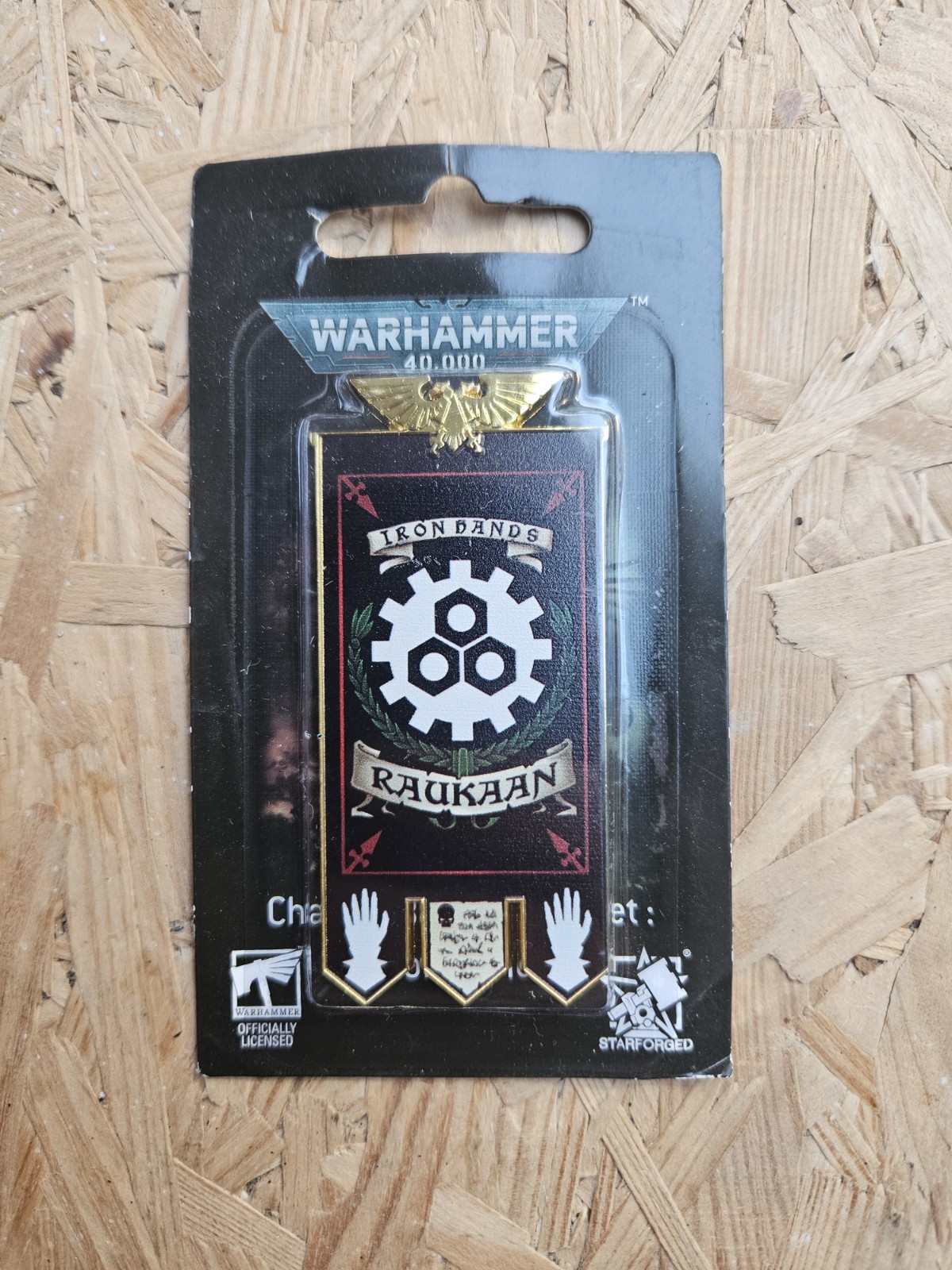 Warhammer 40k Iron Hands Fridge Magnet Starforged 2024