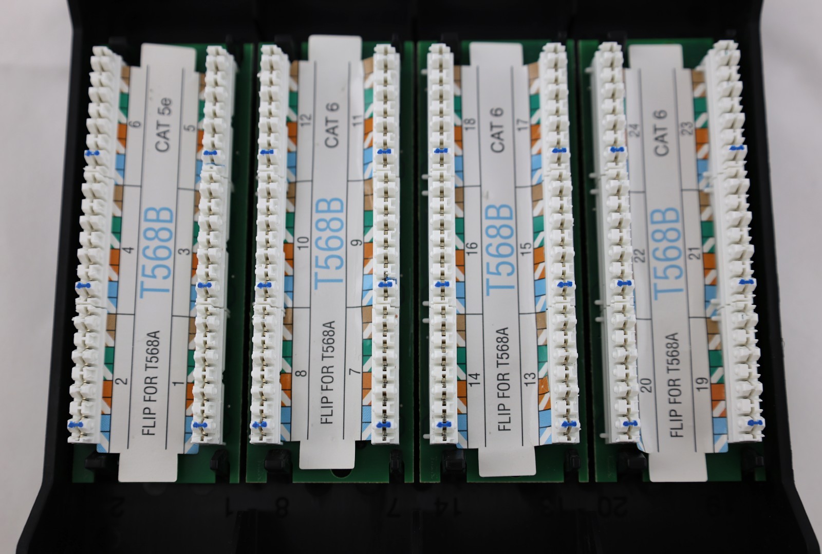 Leviton CAT 6 Twist & Mount Patch Panel - Structured Media - Untested
