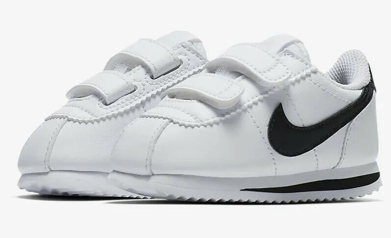 NIKE CORTEZ BASIC SL WHITE / BLACK 904769 102 TODDLERS