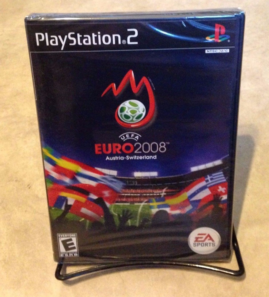 UEFA Euro 2008 Soccer NEW factory sealed Sony PlayStation 2 PS2