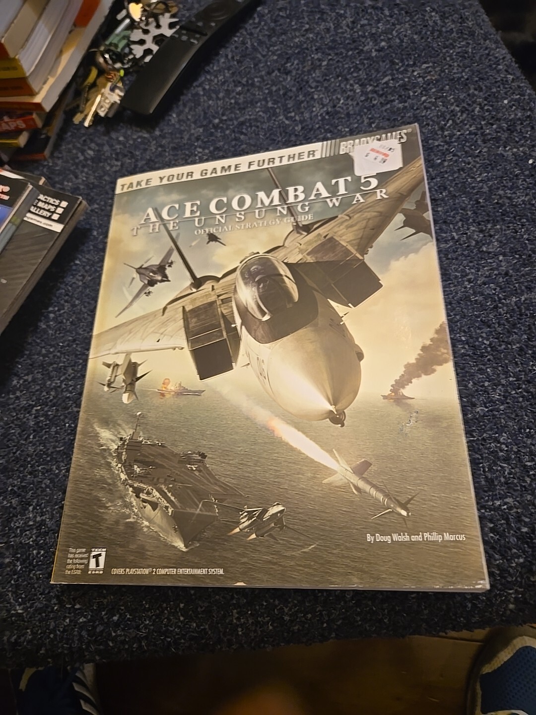 Ace Combat 5 The Unsung War BradyGames Official Game Strategy Guide PS2