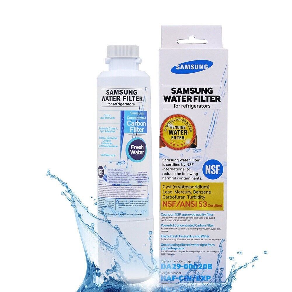 1-4 Pack SAMSUNG Hafcin DA29-00020B HAF-CIN/EXP Fresh Refrigerator Water Filter
