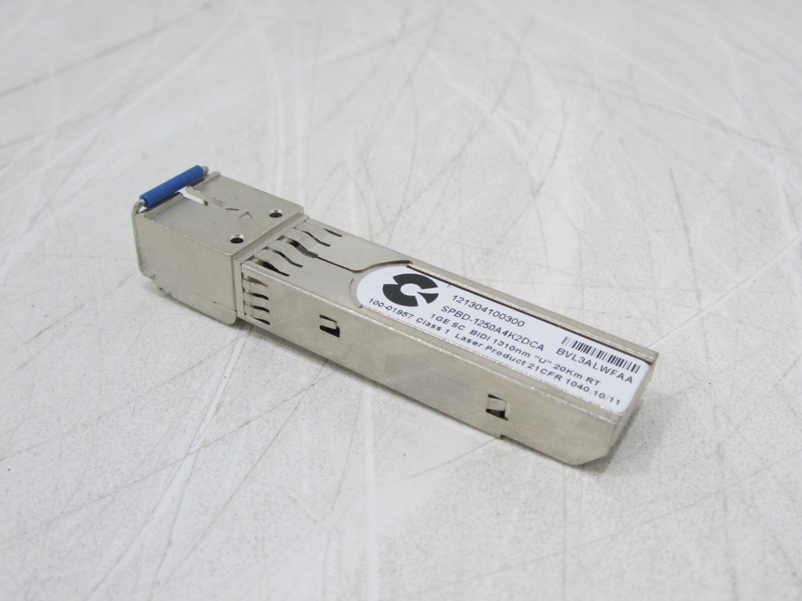 Calix 100-01957 1310nmTx 1490nmRx 20KM SMF LC TAA SFP BVL3ALWFAA 1y Warranty