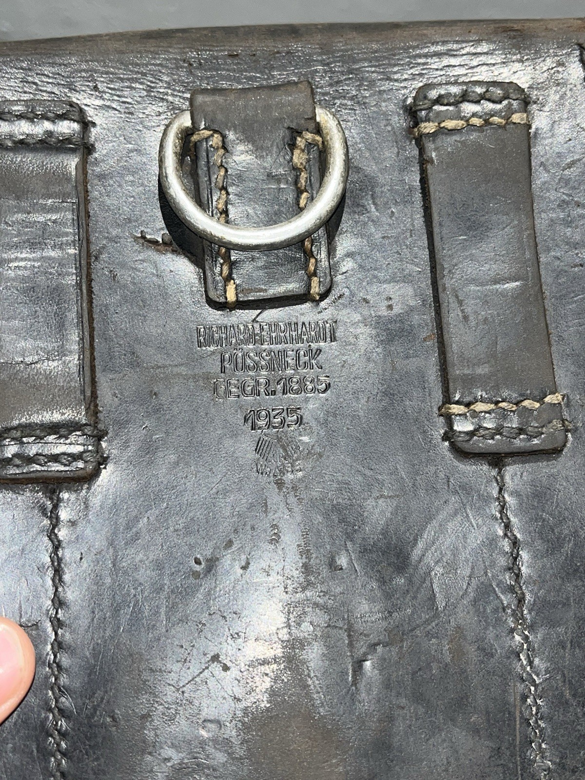 WW2 German Wehrmacht Original Mg34 Mg42 Gunner’s Tool Pouch Marked 1935