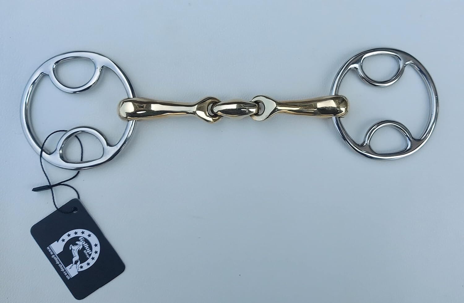 Wilkie Bevel Verbindend Angled Snaffle Bit/Horse Bits