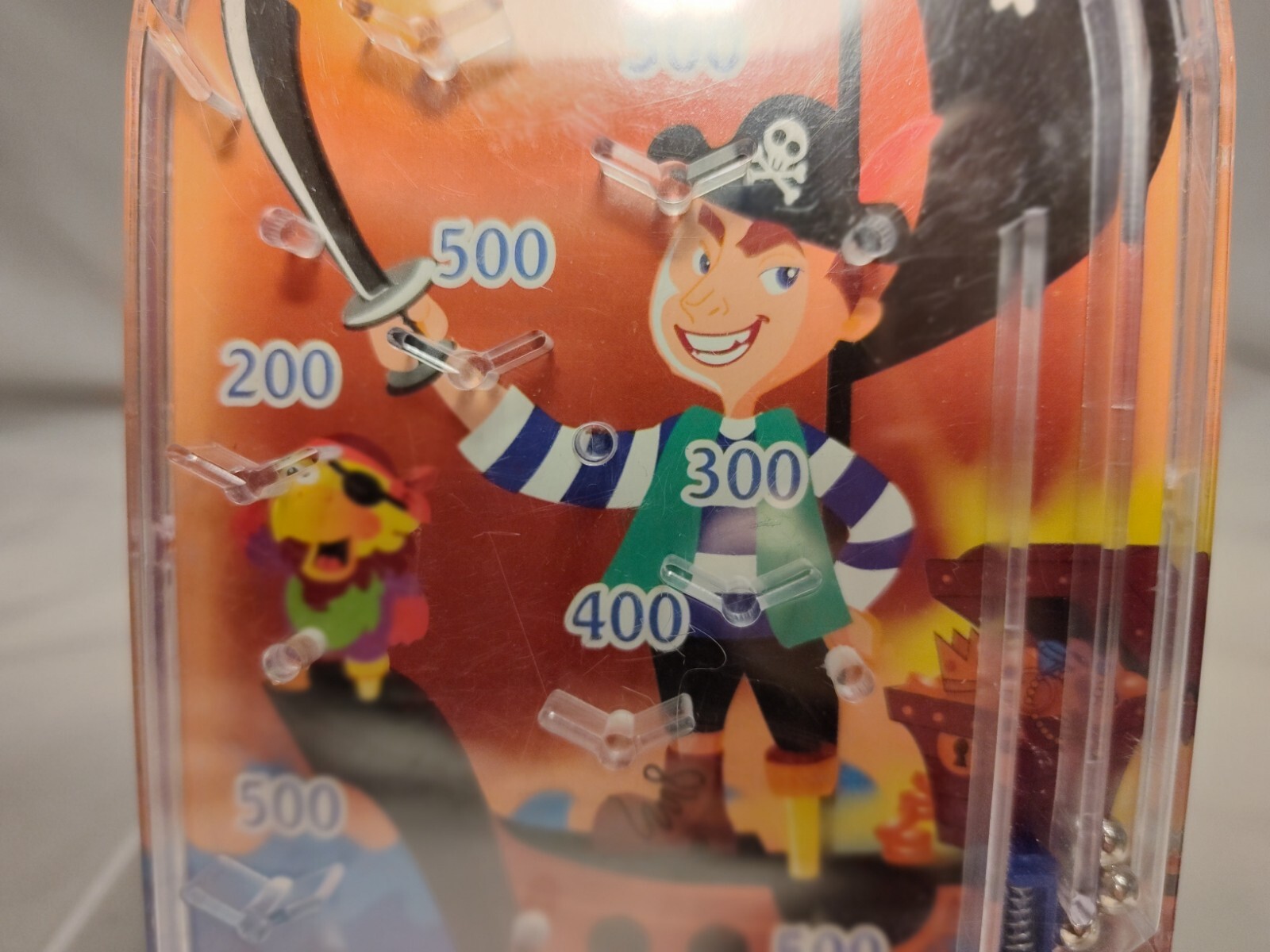 Tabletop Pirate Pinball Game Ship Treasures