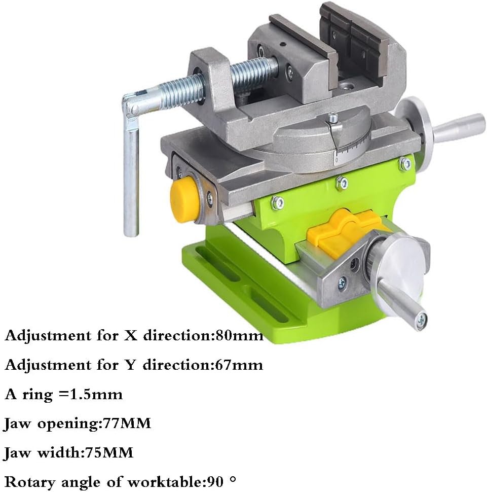 Precision 3" Rotary Table Vise for Milling, Drilling & Boring Tasks