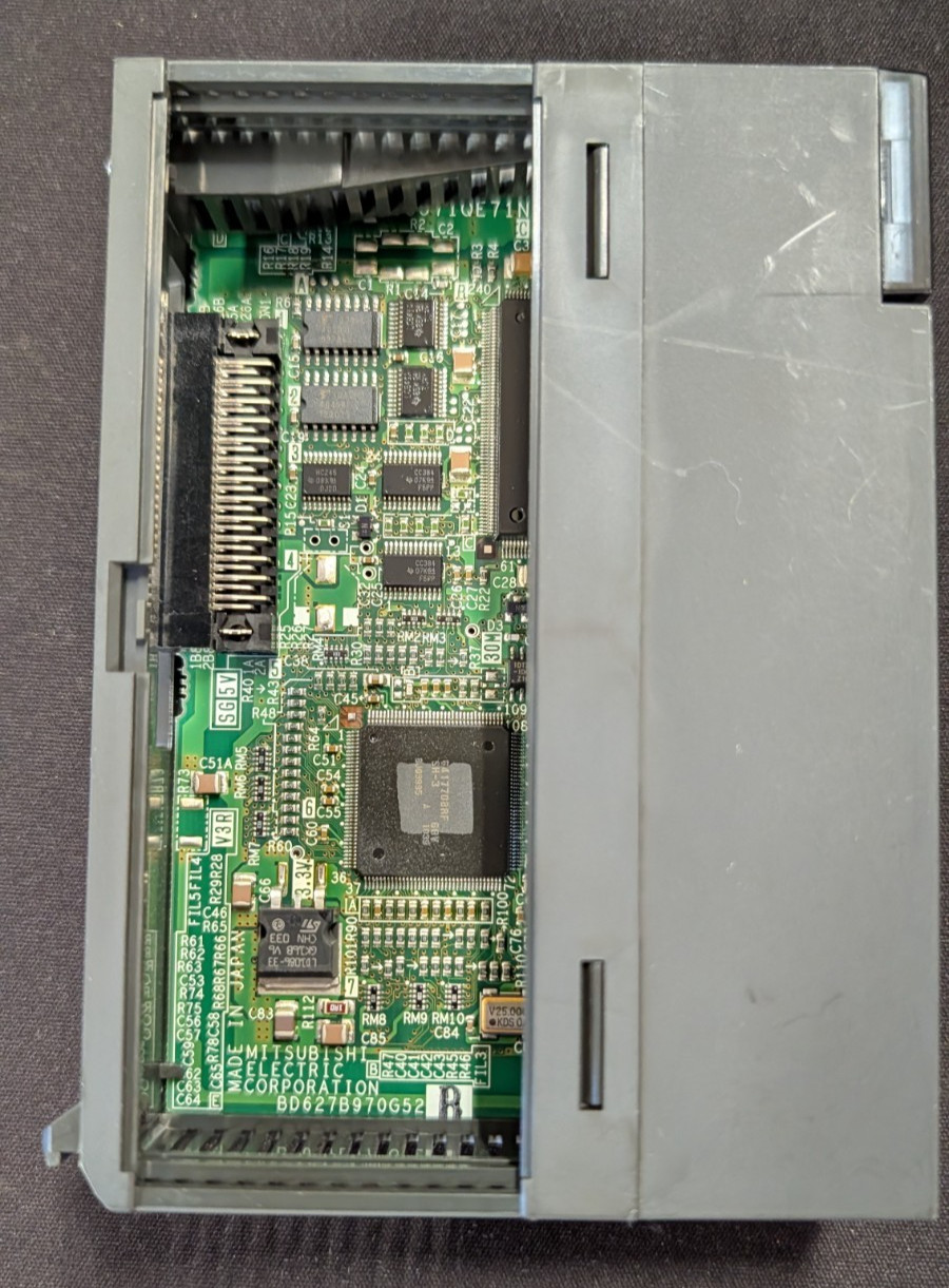 Mitsubishi A1SJ71QE71N3T Ethernet interface module Lightly Used 100% Working!