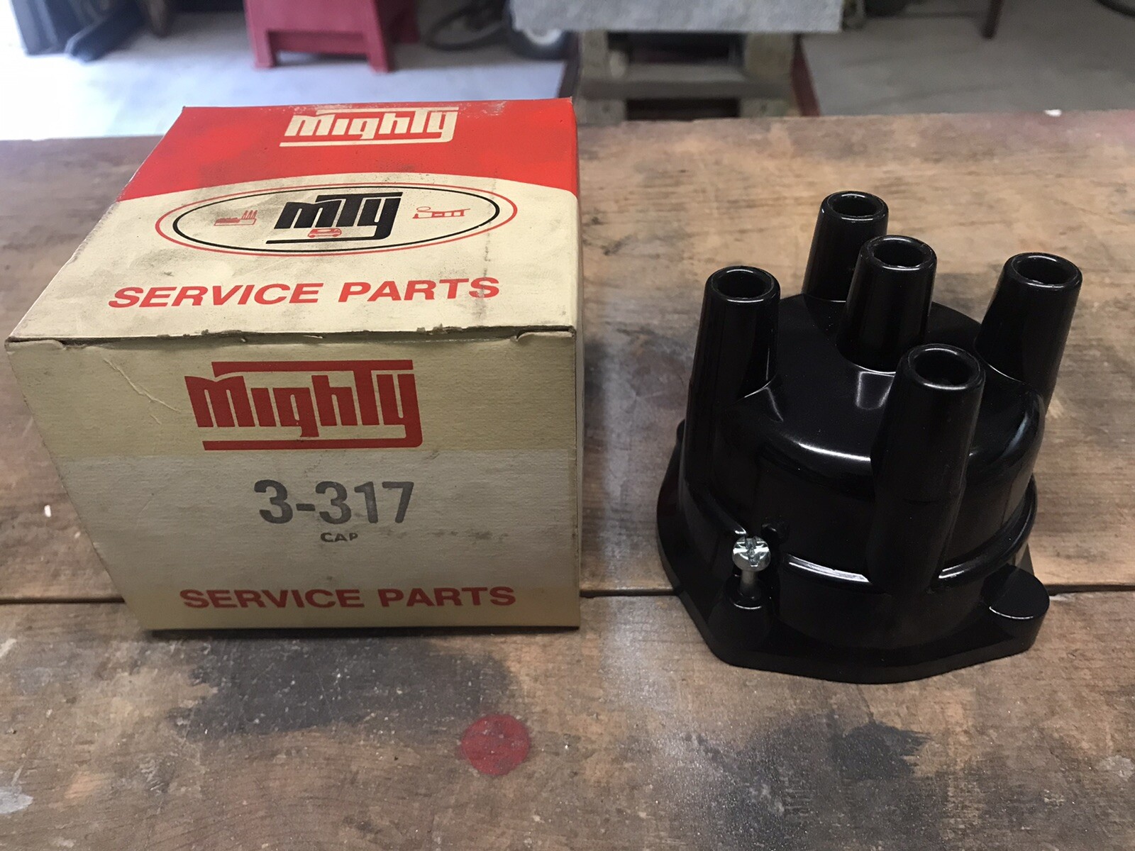NEW Mighty  Engine Ignition Distributor Cap #3-317 1967 TO 74 CHEV11,NOVA,VEGA