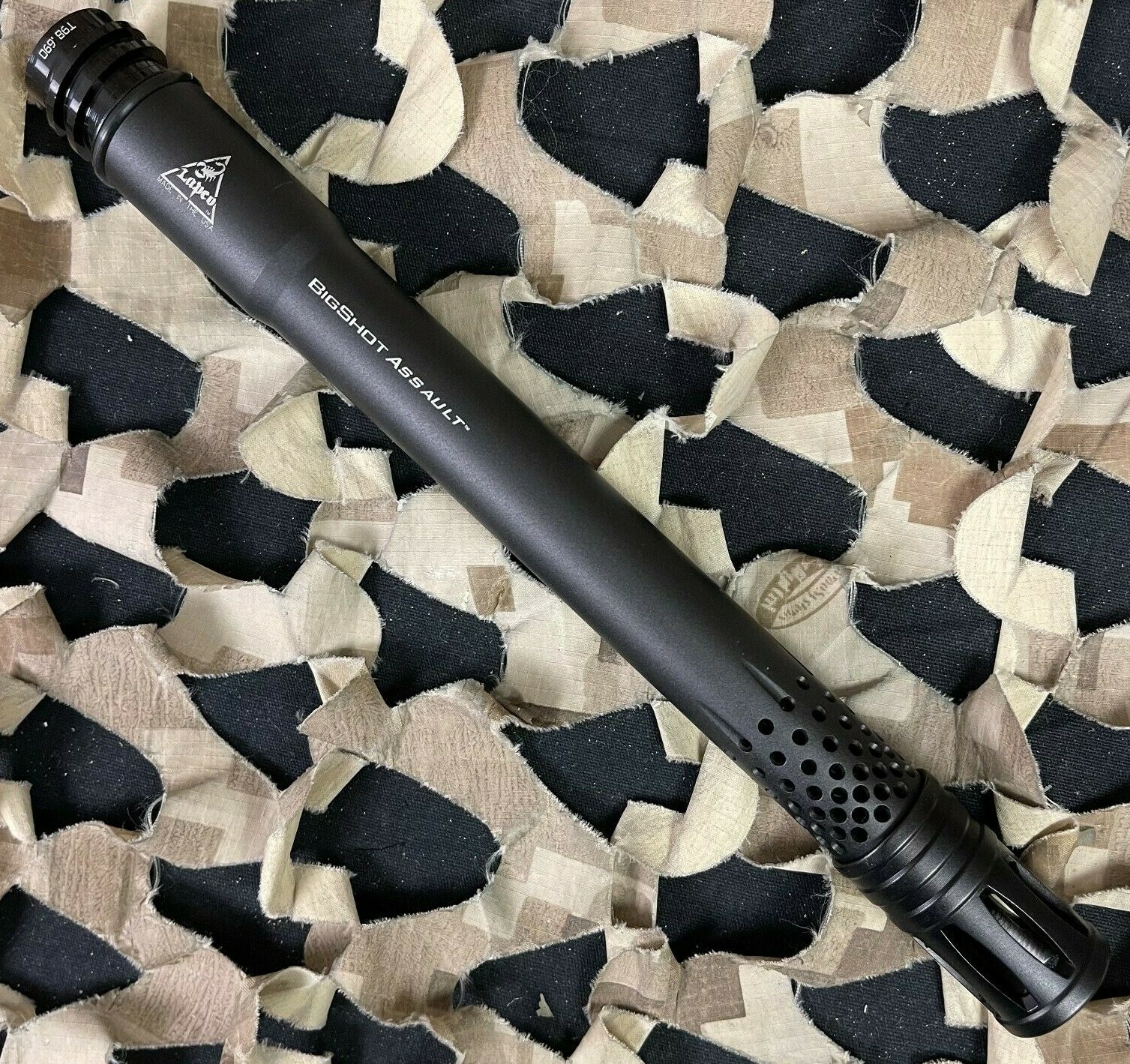 NEW Lapco Tippmann 98 Big Shot Assault Barrel - 10" - .690 - Dust Black