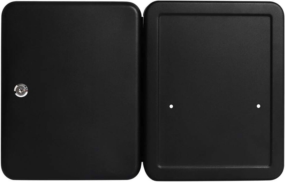 Key Cabinet Wall Mount Key Lock Box with Key Management Locking Key Organizer
