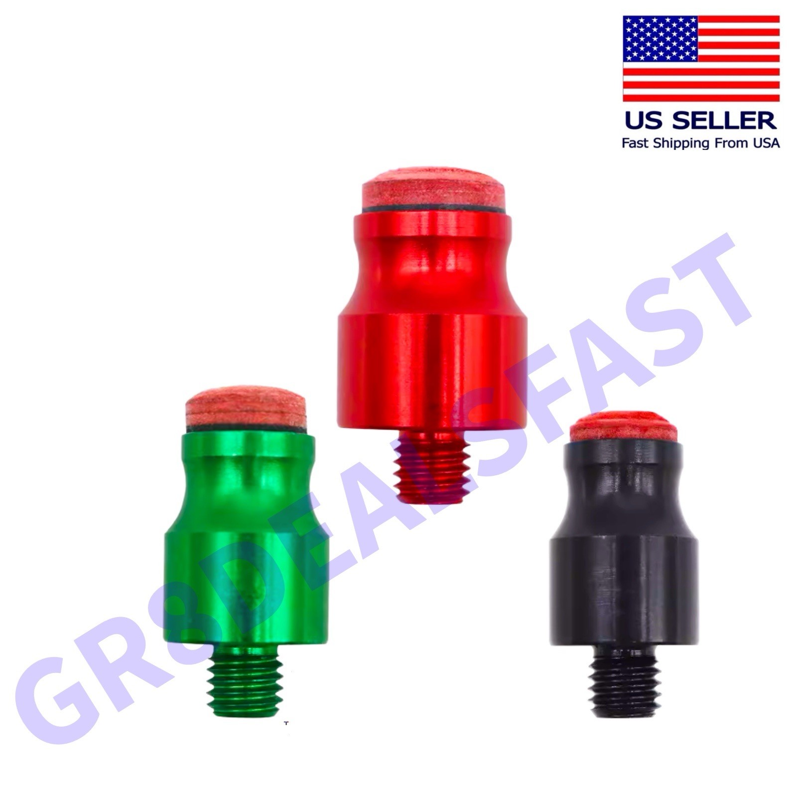 PDR Paintless Dent Repair Knockdown M8 Hammer Head Tips Hail Not KECO (3 Pack)🔥