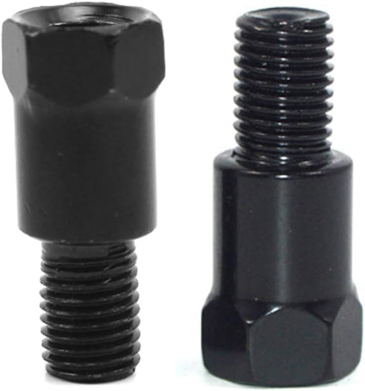 Motorcycle Mirror Mount Adapter Height adjustment Screw Rearview Mirrors Thread