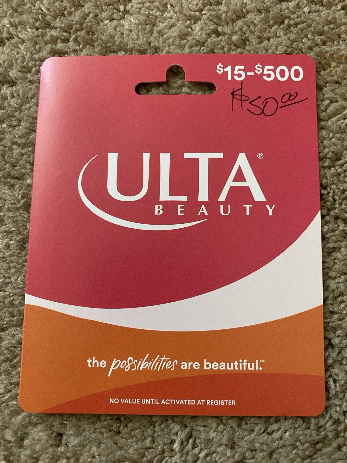 Ulta Beauty $50 Gift Card