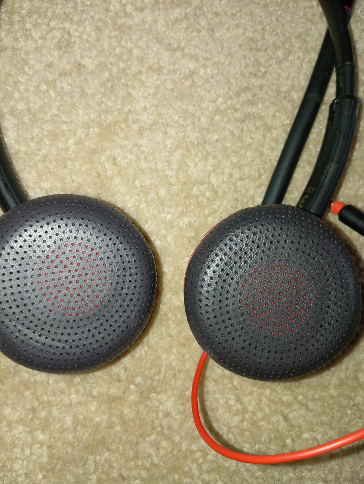 Plantronics C3225A Black Headband Headsets