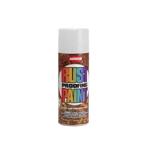 Aervoe 307 16-Oz High Performance Safety Rust Proof Enamel Spray Paint, White
