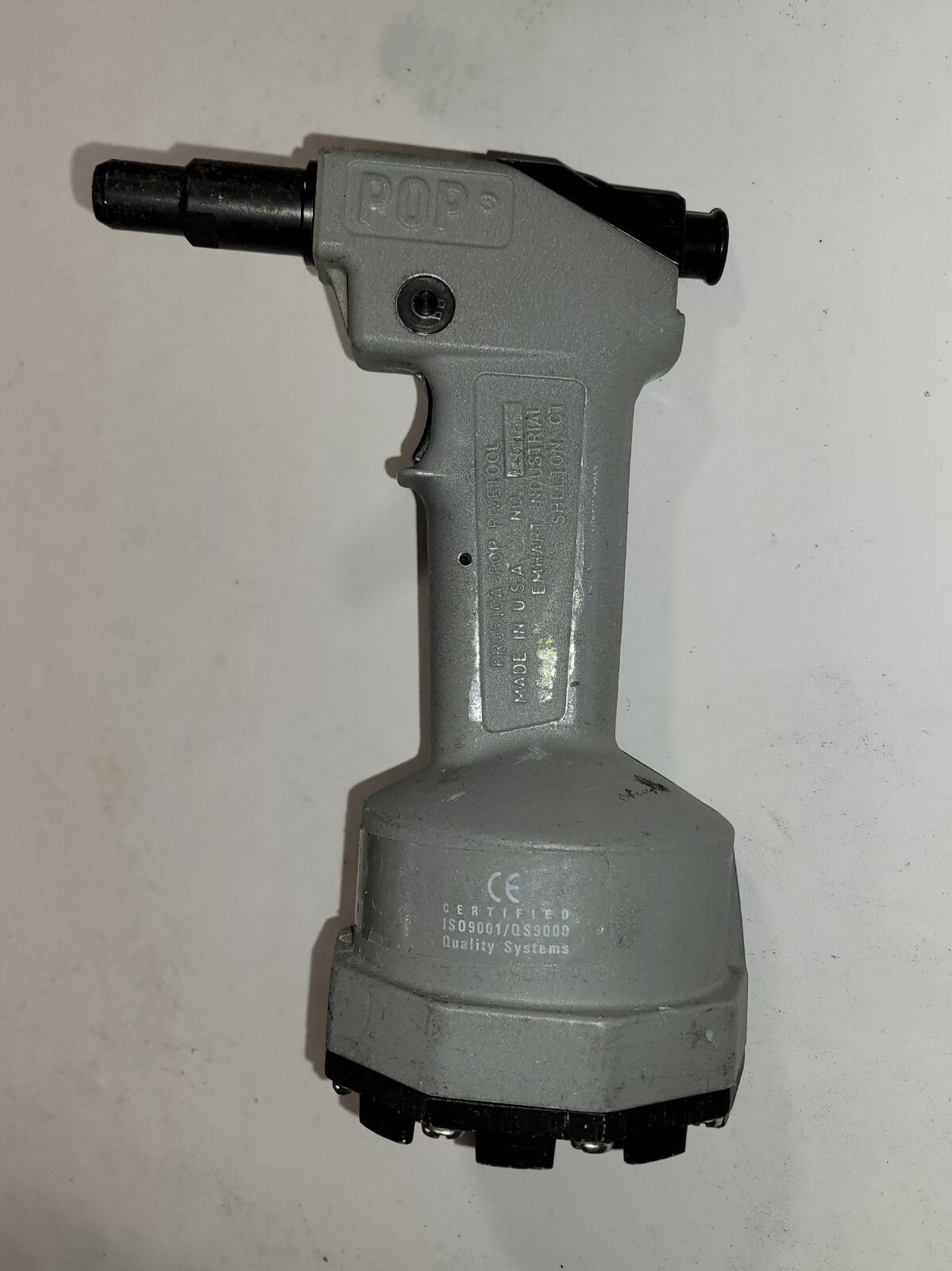 POP RIVET GUN PR6510A, Used, Bench Tested for actuation prior to shipment.