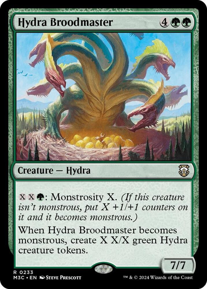 Hydra Broodmaster R Commander: Modern Horizons 3 233 NM