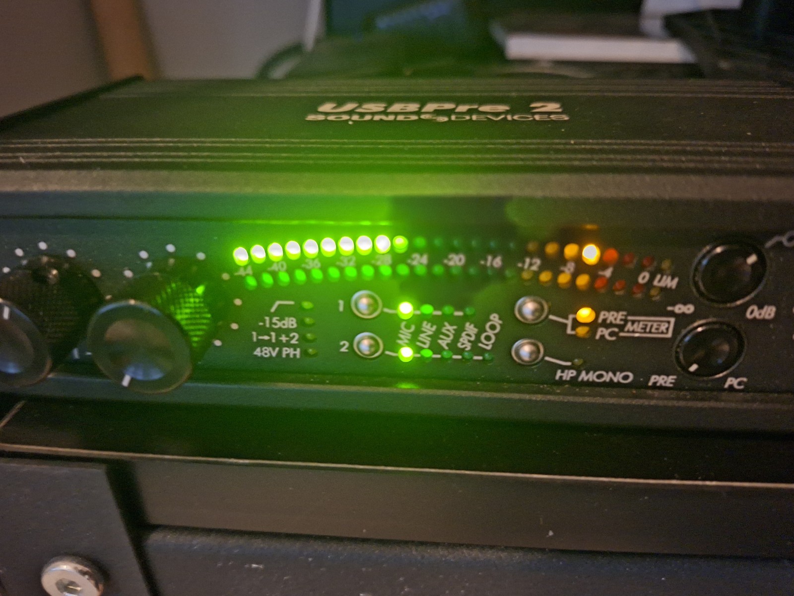 Sound Devices USBPRE 2 High-Resolution AD/DA DAC Audio Interface