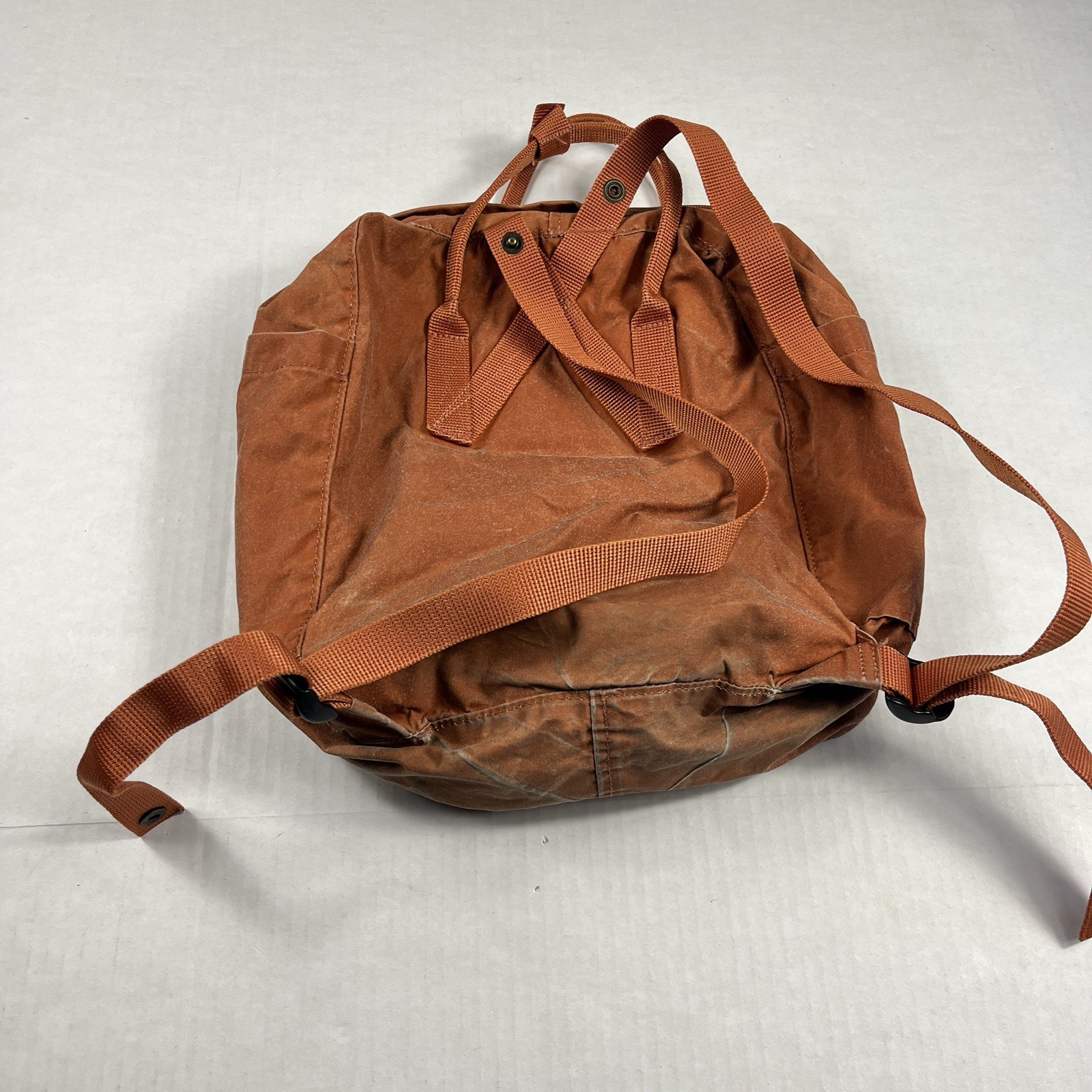 Fjallraven Kanken Mini Backpack Brick Everyday School Outdoor Compact WORN