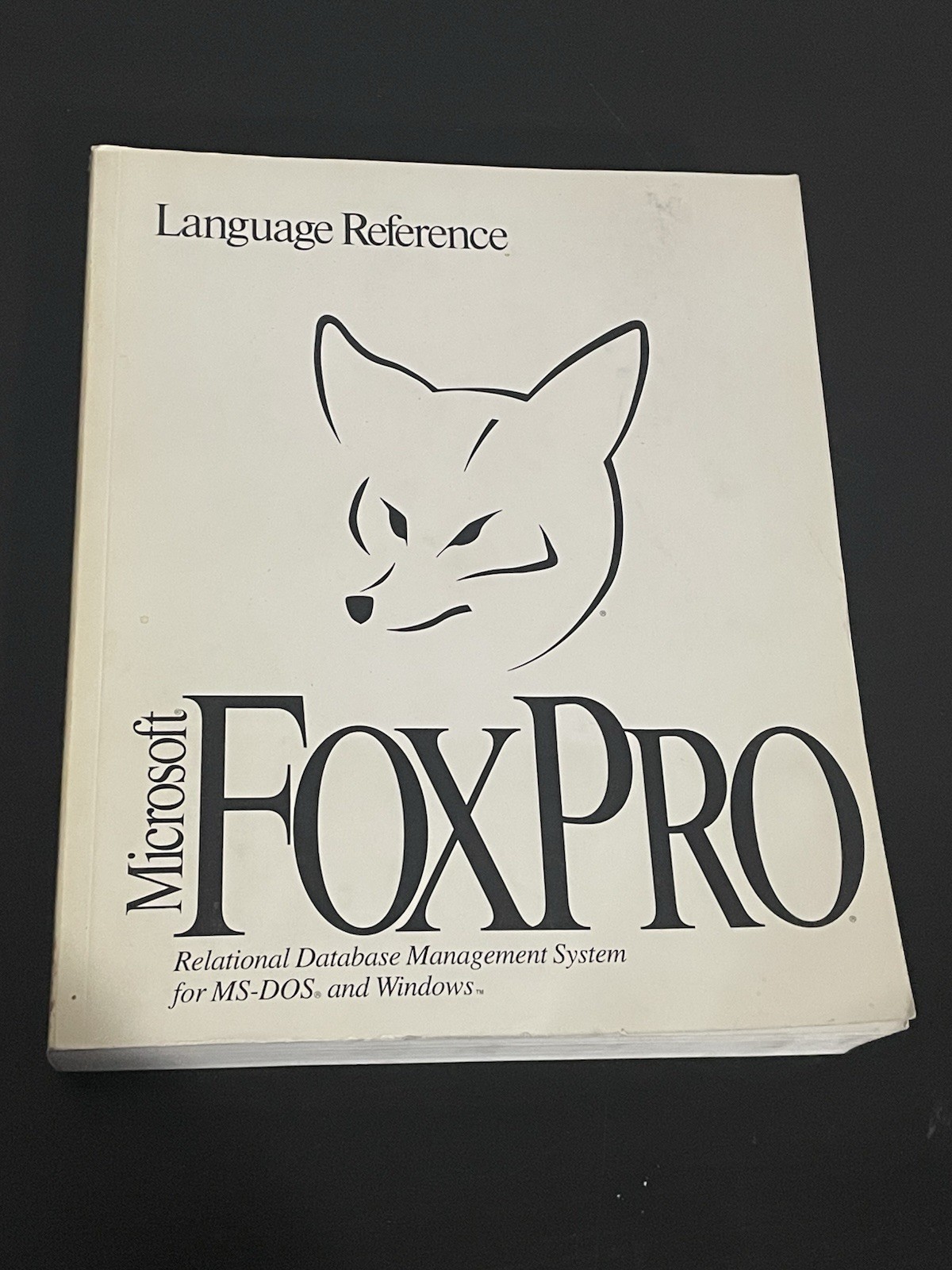 Original Microsoft FoxPro Users Guides & Language Reference Books Only Windows