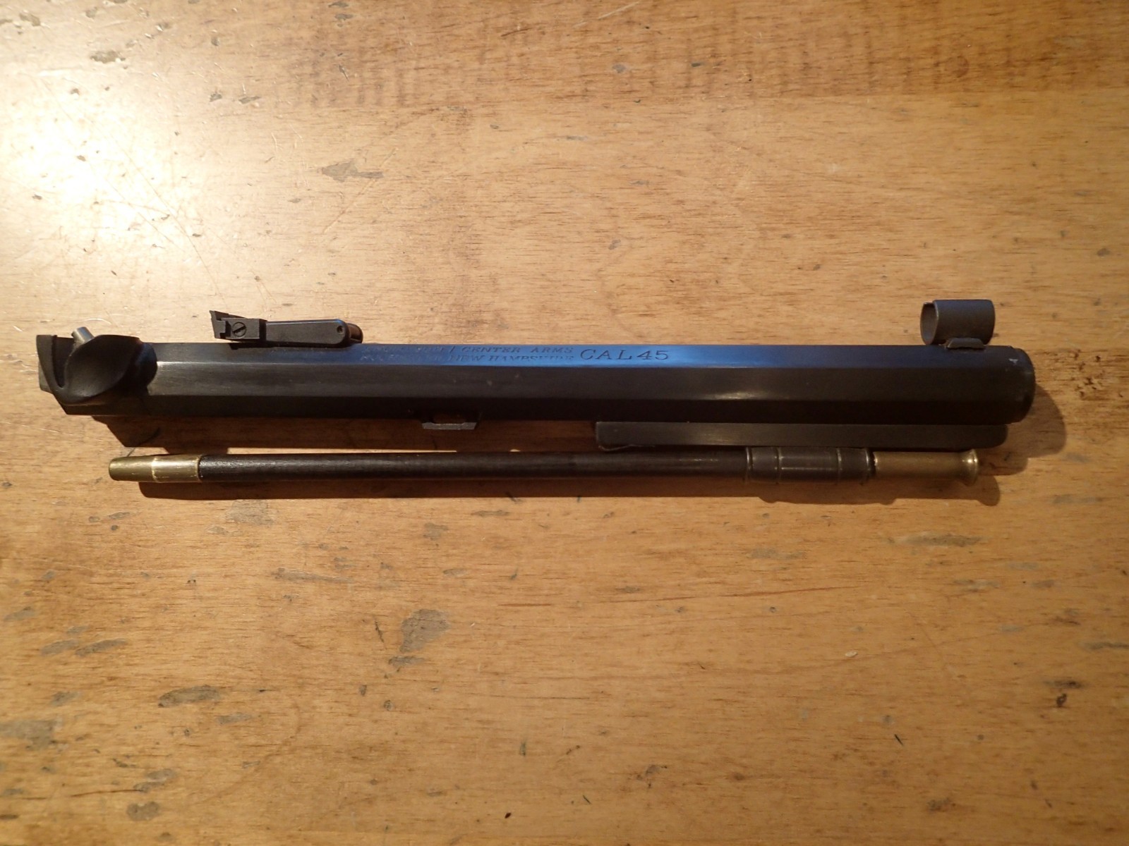 Thompson Center Patriot .45 Cal. Muzzleloading Pistol Barrel and Ramrod