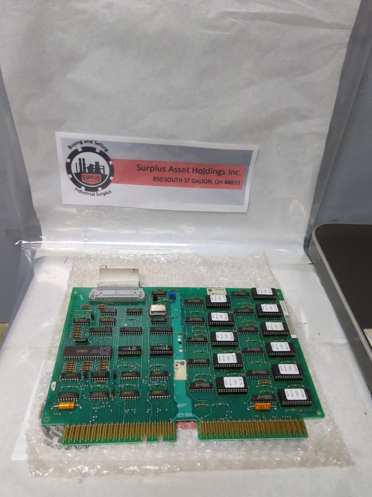 GE,IC600CB502B,CIRCUIT BOARD PRE-OWNED